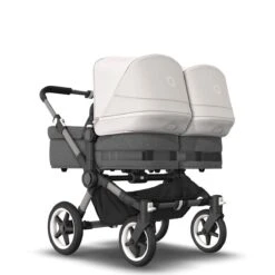 Bugaboo Donkey 5 Twin Graphite - Grey Melange - Misty White 17 Bugaboo Donkey 5 Twin Graphite - Grey Melange - Misty White -Joolz Verkoop bugaboo donkey twin graphite grey melange misty white 2