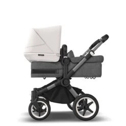 Bugaboo Donkey 5 Twin Graphite - Grey Melange - Misty White 21 Bugaboo Donkey 5 Twin Graphite - Grey Melange - Misty White -Joolz Verkoop bugaboo donkey twin graphite grey melange misty white 6