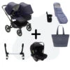 Bugaboo Donkey 5 Duo Essential Bundel - Graphite - Classic Dark Navy 1 Bugaboo Donkey 5 Duo Essential Bundel - Graphite - Classic Dark Navy -Joolz Verkoop bugaboo donkey 5 duo essential bundle graphite classic dark navy