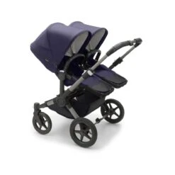 Bugaboo Donkey 5 Duo Essential Bundel - Graphite - Classic Dark Navy -Joolz Verkoop bugaboo donkey 5 twin graphite classic dark navy 1 1