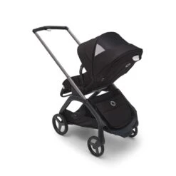 Bugaboo Dragonfly 3-in-1 Bundel Graphite-Midnight Black -Joolz Verkoop bugaboo dragonfly graphite midnight black midnight black top shot