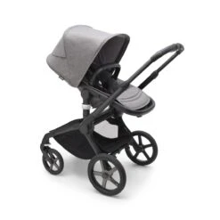 Bugaboo Fox 5 Black - Grey Melange - Grey Melange 7 Bugaboo Fox 5 Black - Grey Melange - Grey Melange -Joolz Verkoop bugaboo fox 5 black grey melange grey melange 2