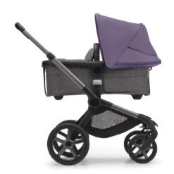 Bugaboo Fox 5 Newborn Bundel Graphite - Grey Melange - Customize Yourself -Joolz Verkoop bugaboo fox 5 black grey melange astro purple 20