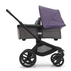 Bugaboo Fox 5 Newborn Bundel Black - Grey Melange - Customize Yourself -Joolz Verkoop bugaboo fox 5 black grey melange astro purple 4