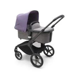 Bugaboo Fox 5 Newborn Bundel Black - Grey Melange - Customize Yourself -Joolz Verkoop bugaboo fox 5 black grey melange astro purple 5