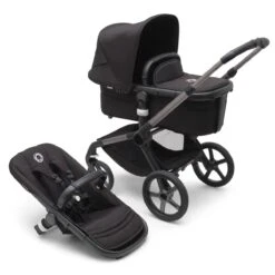 Bugaboo Fox 5 Essential Bundel Graphite - Midnight Black -Joolz Verkoop bugaboo fox 5 graphite midnight black midnight black 1 2