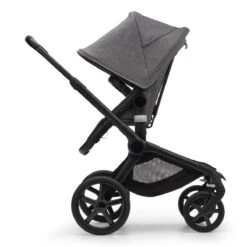 Bugaboo Fox 5 Newborn Bundel Black - Grey Melange 22 Bugaboo Fox 5 Newborn Bundel Black - Grey Melange -Joolz Verkoop bugaboo fox 5 grey melange grey melange 4