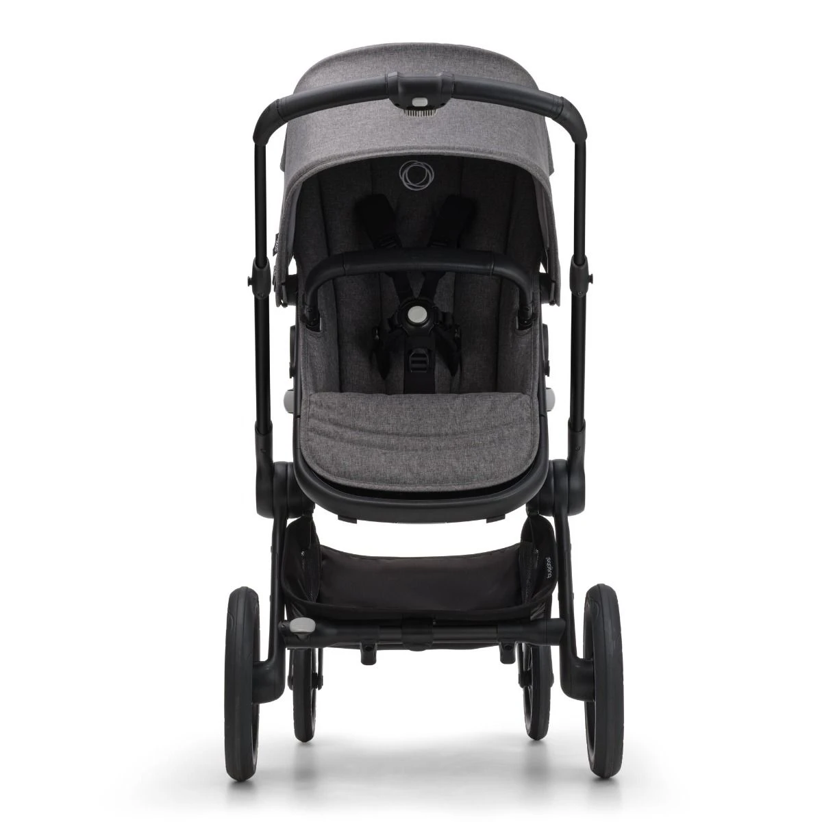 Bugaboo Fox 5 Newborn Bundel Black - Grey Melange 10 Bugaboo Fox 5 Newborn Bundel Black - Grey Melange - Afbeelding 8