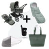 Bugaboo Fox 5 Essential Bundel Black - Forest Green 2 Bugaboo Fox 5 Essential Bundel Black - Forest Green -Joolz Verkoop bugaboo fox 5 sessential bundle black forest green
