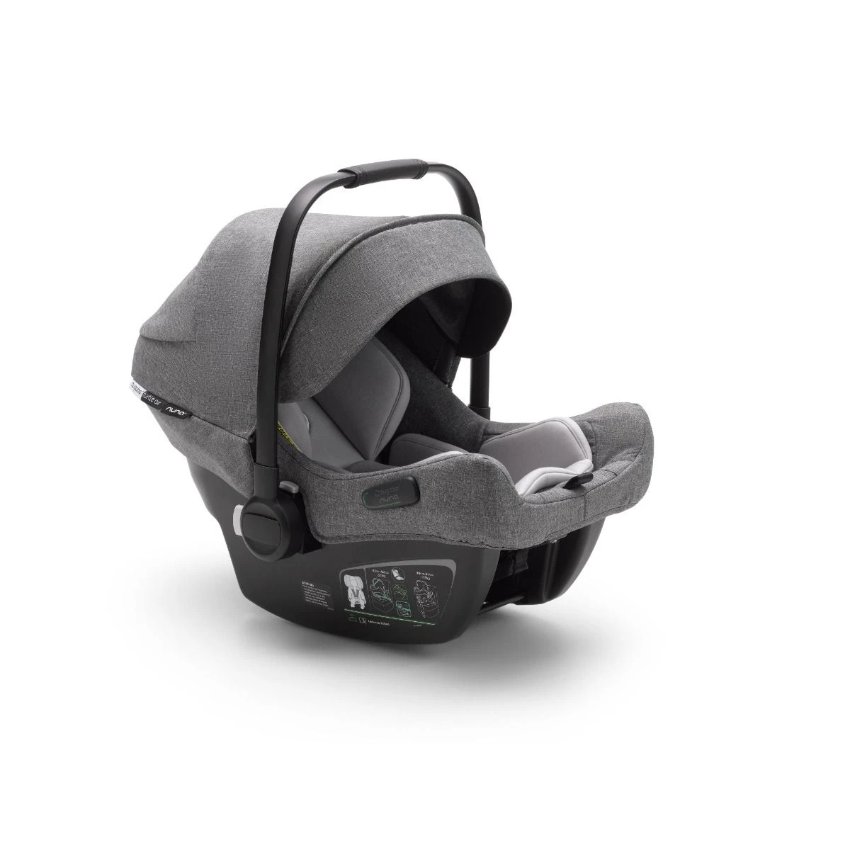 Bugaboo Dragonfly 3-in-1 Bundel Graphite-Grey Melange 10 Bugaboo Dragonfly 3-in-1 Bundel Graphite-Grey Melange - Afbeelding 9