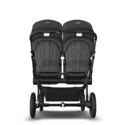 Bugaboo Donkey 5 Twin Black - Grey Melange - Midnight Black -Joolz Verkoop bugboo donkey 5 twin black grey melange midnight black 3