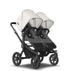 Bugaboo Donkey 5 Twin Black - Grey Melange -Misty White -Joolz Verkoop bugboo donkey 5 twin black grey melange misty white