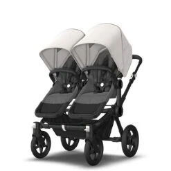 Bugaboo Donkey 5 Twin Black - Grey Melange -Misty White -Joolz Verkoop bugboo donkey 5 twin black grey melange misty white 3