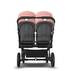 Bugaboo Donkey 5 Twin Black - Grey Melange -Morning Pink -Joolz Verkoop bugboo donkey 5 twin black grey melange morning pink 5