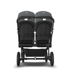 Bugaboo Donkey 5 Twin Black - Midnight Black - Grey Melange -Joolz Verkoop bugboo donkey 5 twin black midnight black grey melange 3