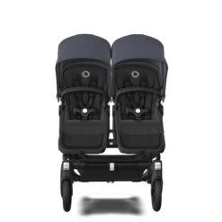 Bugaboo Donkey 5 Twin Black - Midnight Black - Stormy Blue -Joolz Verkoop bugboo donkey 5 twin black midnight black stormy blue 4