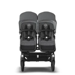 Bugaboo Donkey 5 Twin Black - Grey Melange -Grey Melange -Joolz Verkoop bugboo donkey 5 twin black midnight grey melange grey melange