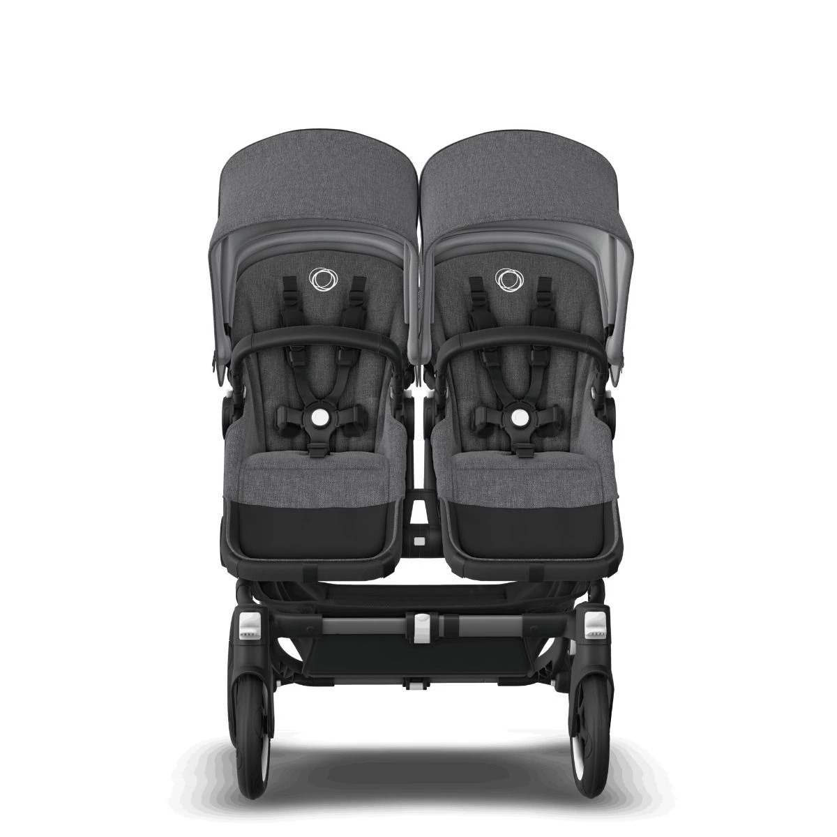 Bugaboo Donkey 5 Twin Graphite - Grey Melange - Grey Melange 9 Bugaboo Donkey 5 Twin Graphite - Grey Melange - Grey Melange - Afbeelding 7