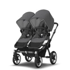 Bugaboo Donkey 5 Twin Graphite - Grey Melange - Grey Melange 16 Bugaboo Donkey 5 Twin Graphite - Grey Melange - Grey Melange -Joolz Verkoop bugboo donkey 5 twin graphite grey melange grey melange 5