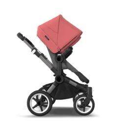 Bugaboo Donkey 5 Twin Graphite - Grey Melange - Sunrise Red -Joolz Verkoop bugboo donkey 5 twin graphite grey melange sunrise red 5