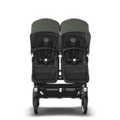 Bugaboo Donkey 5 Twin Graphite - Midnight Black - Forest Green -Joolz Verkoop bugboo donkey 5 twin graphite midnight black forest green 1