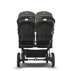 Bugaboo Donkey 5 Twin Graphite - Midnight Black - Forest Green -Joolz Verkoop bugboo donkey 5 twin graphite midnight black foreste green