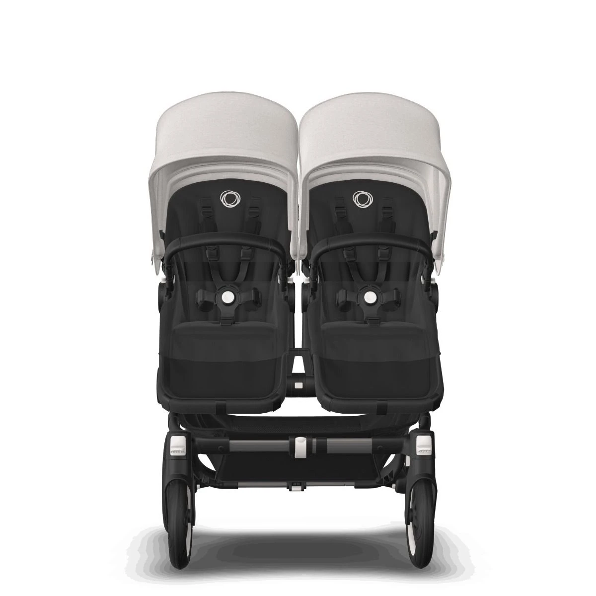 Bugaboo Donkey 5 Twin Graphite - Midnight Black - Misty White 8 Bugaboo Donkey 5 Twin Graphite - Midnight Black - Misty White - Afbeelding 6