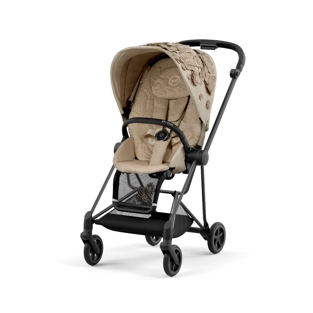 Cybex Mios Simply Flowers Nude Beige Compleet 5 Cybex Mios Simply Flowers Nude Beige Compleet - Afbeelding 3