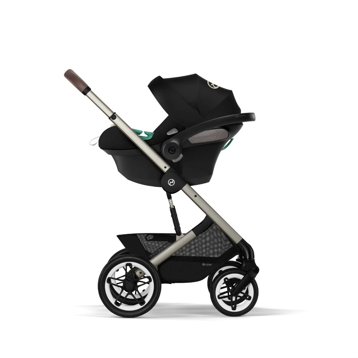 Cybex Talos S Lux Travelsystem Sky Blue - Taupe Frame 2023 Met Aton S2 15 Cybex Talos S Lux Travelsystem Sky Blue - Taupe Frame 2023 Met Aton S2 - Afbeelding 13