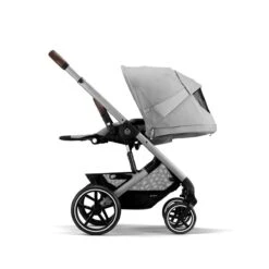 Cybex Balios S Lux Travelsystem Lava Grey - Silver Frame 2023 Met Cloud T -Joolz Verkoop cybex balios s lux silver lava grey 3 1