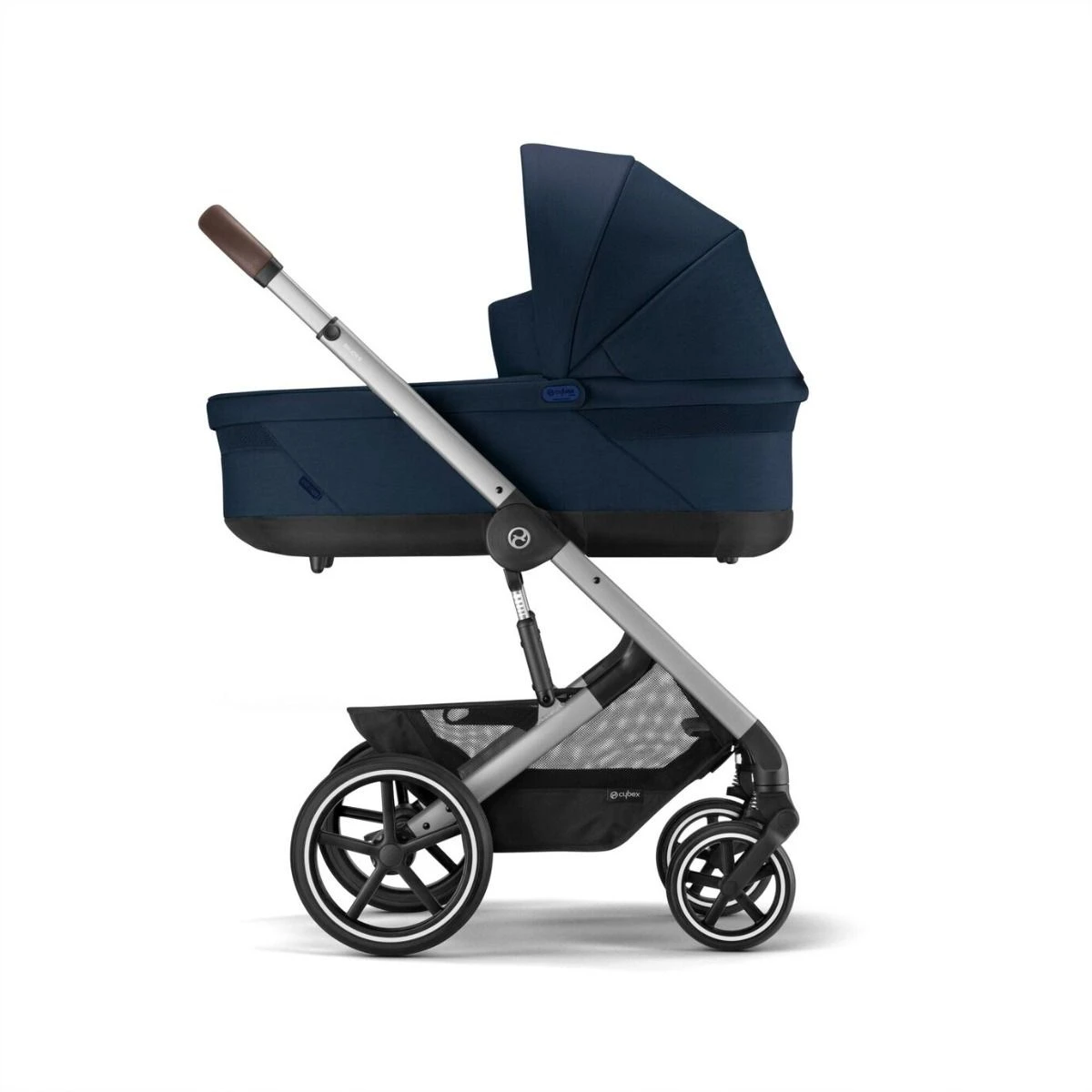 Cybex Balios S Lux Travelsystem Ocean Blue - Silver Frame 2023 Met Aton S2 5 Cybex Balios S Lux Travelsystem Ocean Blue - Silver Frame 2023 Met Aton S2 - Afbeelding 3