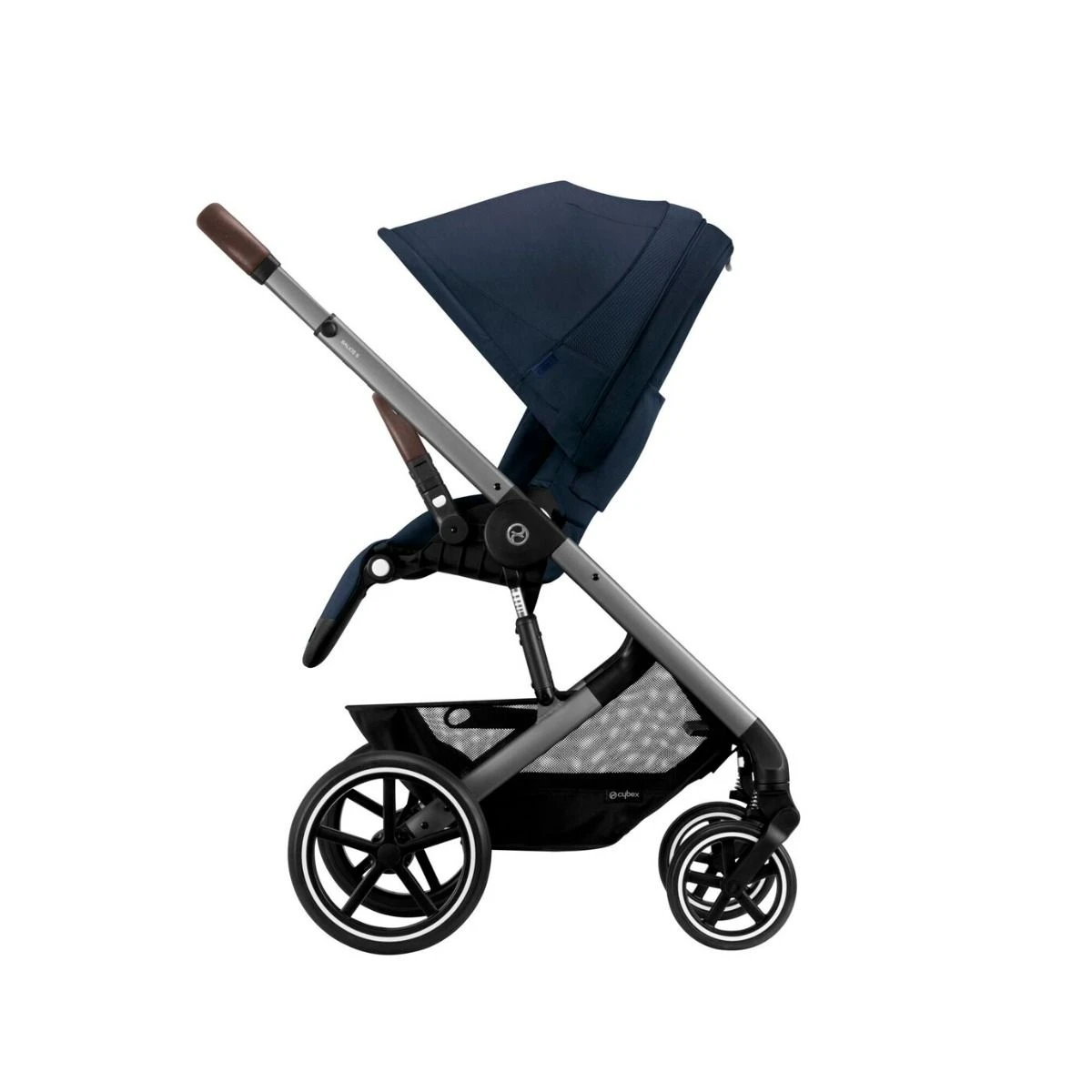 Cybex Balios S Lux Travelsystem Ocean Blue - Silver Frame 2023 Met Aton S2 9 Cybex Balios S Lux Travelsystem Ocean Blue - Silver Frame 2023 Met Aton S2 - Afbeelding 7