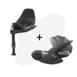 Cybex Cloud T Mirage Grey (Comfort) + Cybex T Base Pakket
