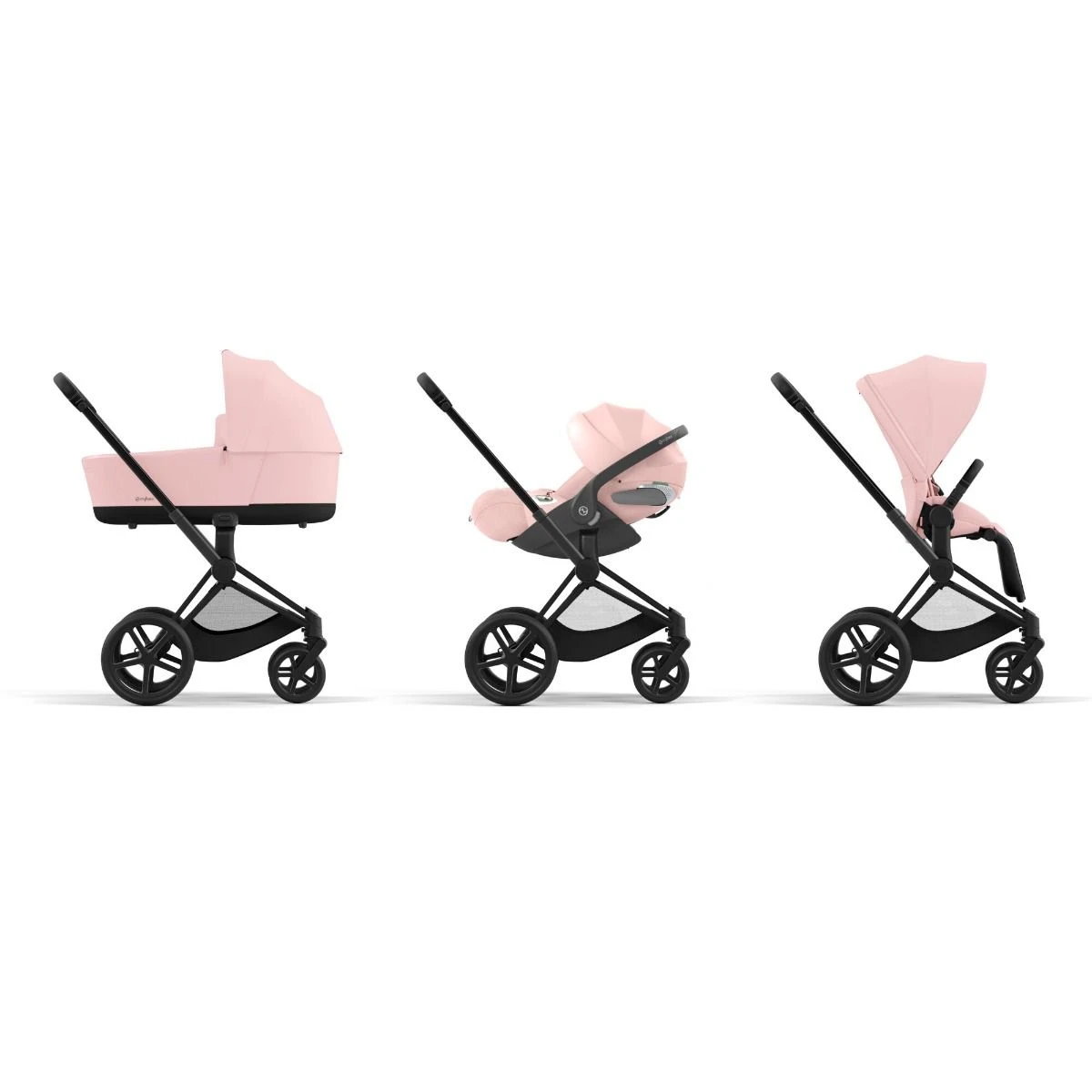 Cybex Priam 4 Travelsystem Peach Pink 3 Cybex Priam 4 Travelsystem Peach Pink
