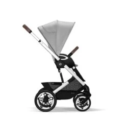 Cybex Talos S Lux Travelsystem Lava Grey - Silver Frame 2023 Met Aton S2 -Joolz Verkoop cybex talos s lux silver lava grey 11 3