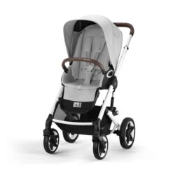 Cybex Talos S Lux Travelsystem Lava Grey - Silver Frame 2023 Met Aton S2 -Joolz Verkoop cybex talos s lux silver lava grey 13