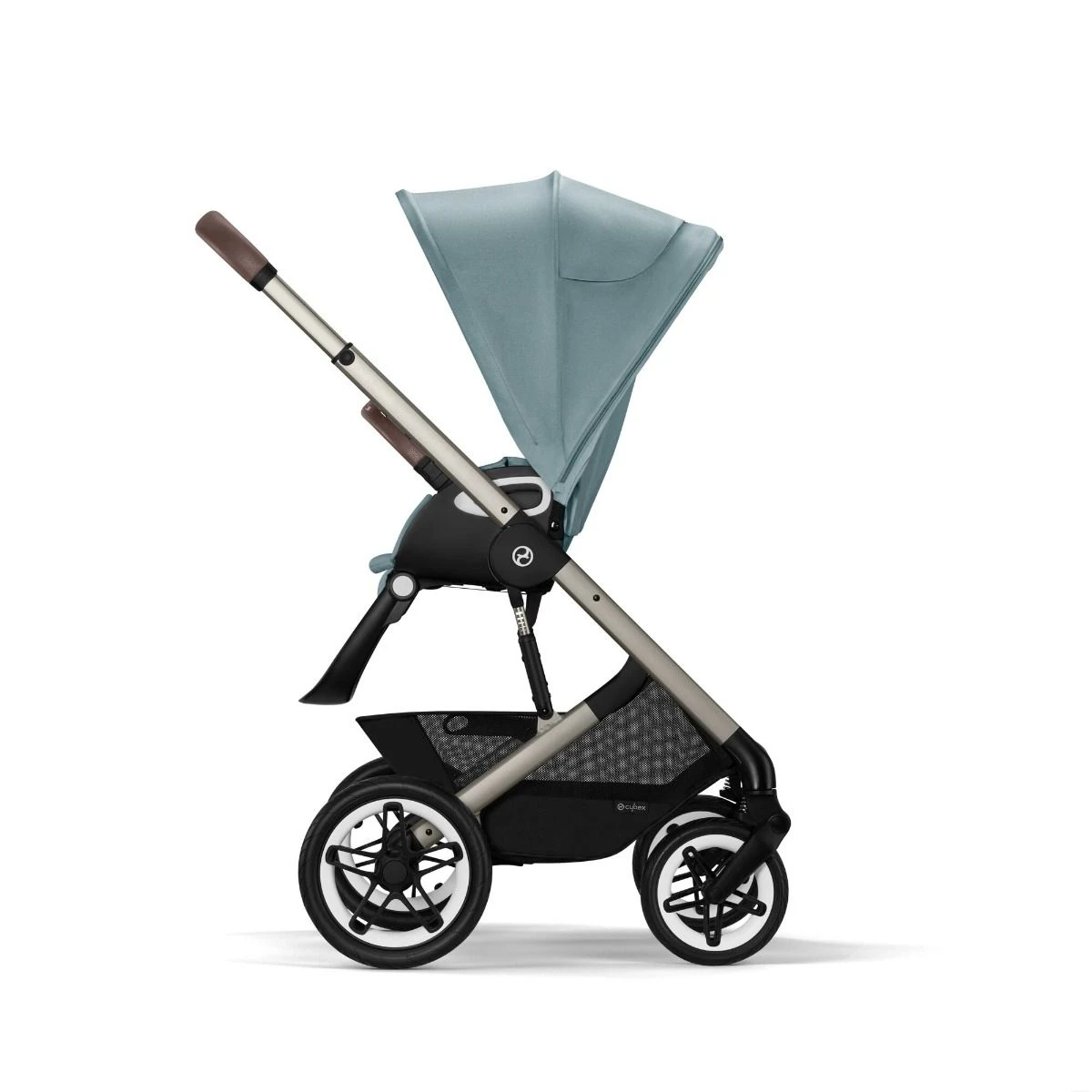 Cybex Talos S Lux Travelsystem Sky Blue - Taupe Frame 2023 Met Aton S2 10 Cybex Talos S Lux Travelsystem Sky Blue - Taupe Frame 2023 Met Aton S2 - Afbeelding 8