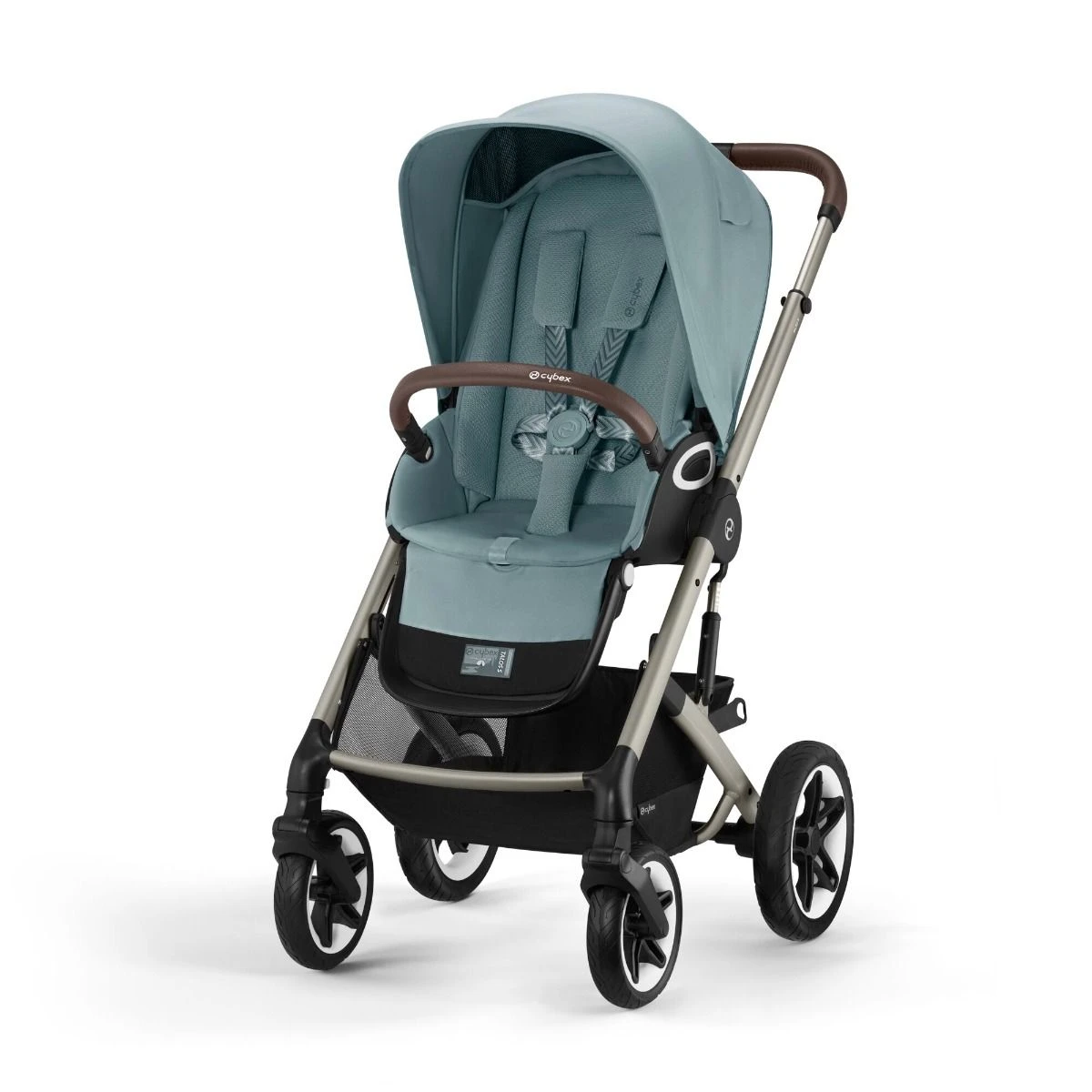 Cybex Talos S Lux Travelsystem Sky Blue -Taupe Frame 2023 Met Cloud T 7 Cybex Talos S Lux Travelsystem Sky Blue -Taupe Frame 2023 Met Cloud T - Afbeelding 5