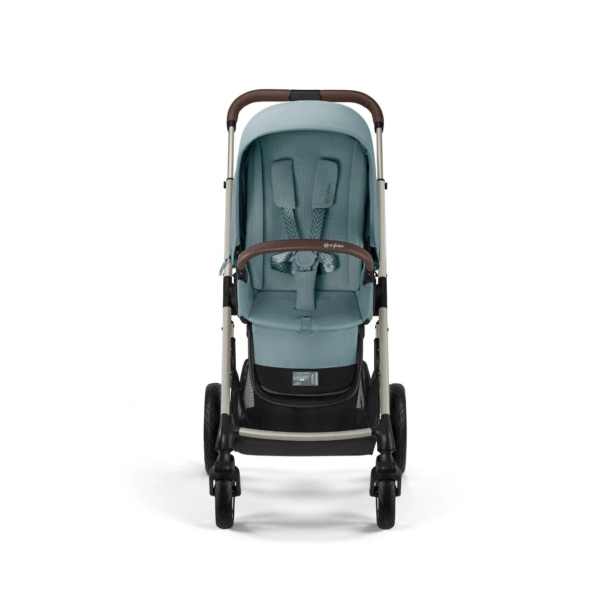Cybex Talos S Lux Travelsystem Sky Blue - Taupe Frame 2023 Met Aton S2 8 Cybex Talos S Lux Travelsystem Sky Blue - Taupe Frame 2023 Met Aton S2 - Afbeelding 6