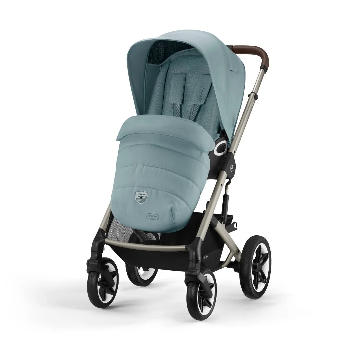 Cybex Talos S Lux Travelsystem Sky Blue -Taupe Frame 2023 Met Cloud T 6 Cybex Talos S Lux Travelsystem Sky Blue -Taupe Frame 2023 Met Cloud T - Afbeelding 4