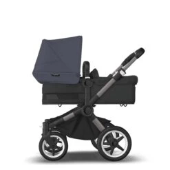 Bugaboo Donkey 5 Mono Mix And Match 17 Bugaboo Donkey 5 Mono Mix And Match -Joolz Verkoop donkey 5 mono graphite midnight black stormy blue side carrycot