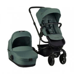 Easywalker Harvey 3 Forest Green + Maxi-Cosi Cabriofix I-Size Essential Green -Joolz Verkoop easywalker harvey 3 kinderwagen 2 in 1 forest green 1