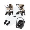 Joolz Geo 3 Timeless Taupe + Adapters + Maxi-Cosi Pebble 360