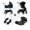 Joolz Geo 3 Navy Blue + Adapters + Cybex Cloud T -Joolz Verkoop joolz geo3 pakketdeal navy blue cybex cloudt