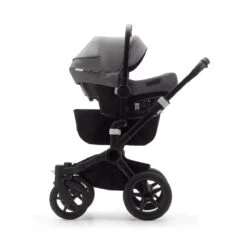 Bugaboo Donkey 5 Duo Essential Bundel - Black- Grey Melange -Joolz Verkoop large jpg emea 80801gr01 turtleair gm donkey3 kopie 2