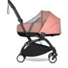 Babyzen Yoyo Muskietennet Reiswieg -Joolz Verkoop yoyo 2 bassinet profile black frame mosquito net web 1